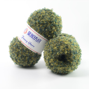 1/5.5NM Comfortable Soft Warm Colorful Circle Yarn For Knitting Scarf Sweater