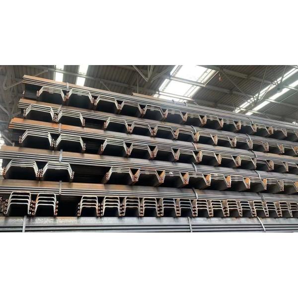 Hot Rolled PU32-1 PU32+1 PU 32 Larsen 10.5 Thickness Sy295 Type U Z II 2 Shape Mild Low Carbon Steel Sheet Piles Factory Price