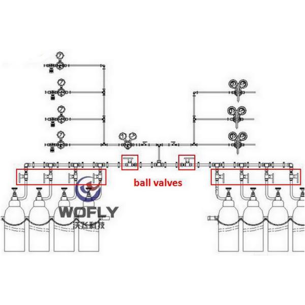 Manual Operating Stainless Steel Ball Valve Three Way With Npt Female Thread