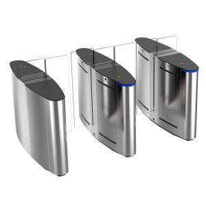 SS304 Face Recognition Sliding Gate Turnstile Passage Width 550mm