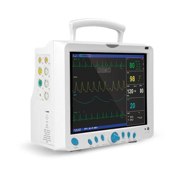 Quality 12.1'' TFT Color LCD Portable Multiparameter Monitor First Aid Devices for sale