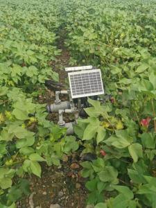Buy cheap 4 Station Valve Controller Solar Panel Power To Control DC Latching Automatically product