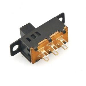 China Horizontal handle toggle switch SS23D32G6 DIP with stand small toggle switch handle height 6mm on sale