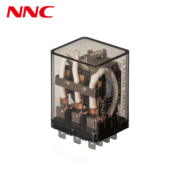 NNC High Power Relay NNC71B(JQX-38F) , 40a 50a with Silver Alloy Contact Material For Automatic Industrial Control