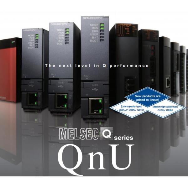 Mitsubishi Q Series PLC Modules High Capacity With Built - In Ethernet / USB Port