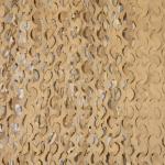 Custom Brown Lightweight Fireproof Flame Retardant Shade Net Anti-radar Military