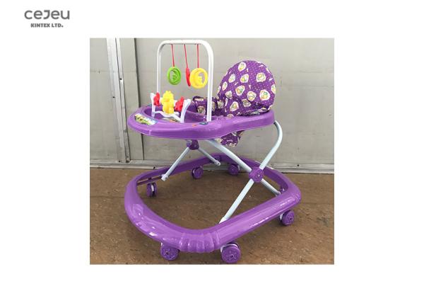 Quality EN1273 Toddler Fold Up Walker For 10 Months With PP Wheels for sale