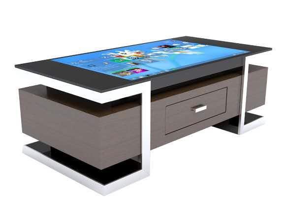 Quality All In One Multimedia Touch Screen Computer Table For Restaurant / Coffee Shop for sale