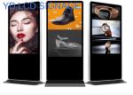 Network Floor Standing Digital Signage Lcd Advertising Player VGA AV HDMI