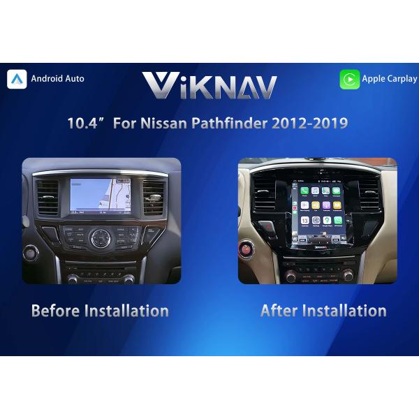 VIKNAV 10.4 inch car radio for Nissan-Pathfinder 2012-2019