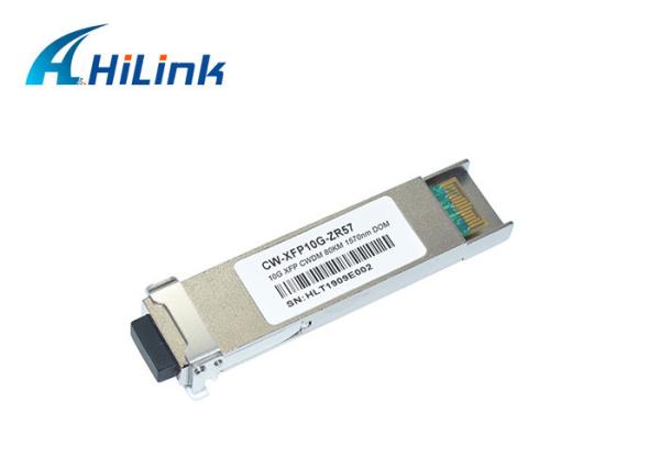 Quality 10G 1570nm 80Km CWDM XFP Transceiver Module High Speed Transmission Network for sale