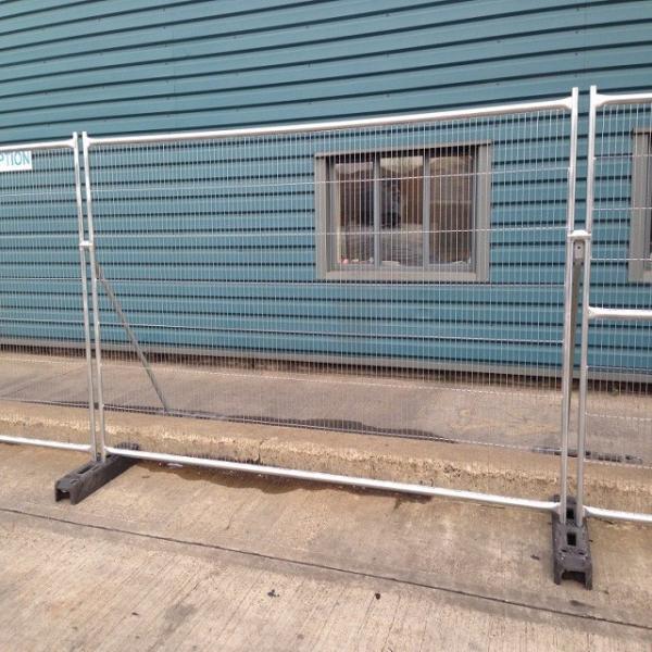 Quality galvanized chain link temporary fence panel temporary construction chain link fence for sale