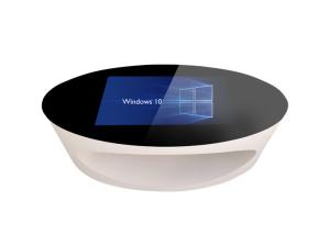 43 Inch Object Recognition Interactive Display Table Multi Touch Screen Coffee Shop Dining Table For Education