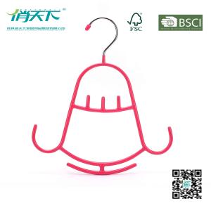 Betterall Multifunctional Bell-shaped PVC Metal Hanger for scarves