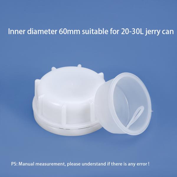 53mm Plastic Cap Blue Screw Cover Lid For 10L Jerry Can With Childproof Tamper Cap