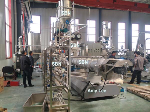 Quality SAIBAINUOCat Food Making Machine With Capacity 1 Ton Per Hour for sale