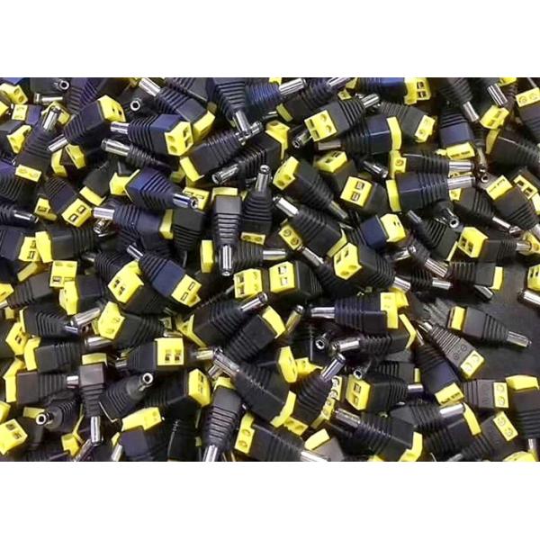 Screw On BNC Male CCTV Cable Accessories Coaxial To CAT5E Connector Camera Terminal