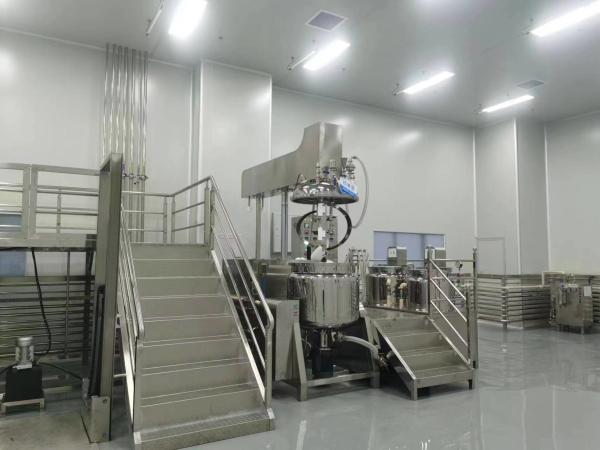 Quality Customized Lotion Making Machine 380V Lotion Mixing Tank Emulsifying for sale