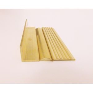 Rustproof Architectural Brass Hardware , C38500 Copper Alloy Hardware Sections