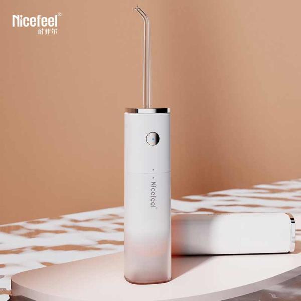 Lipstick Shape Mini Water Flosser 800mah Battery Electric Tooth Flosser