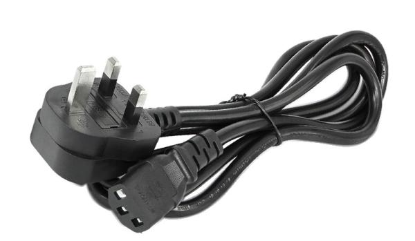 UK Type Ups Power Cable Power Cable Cord 3 Pin For Monitor Computer CPU PC UPS 1