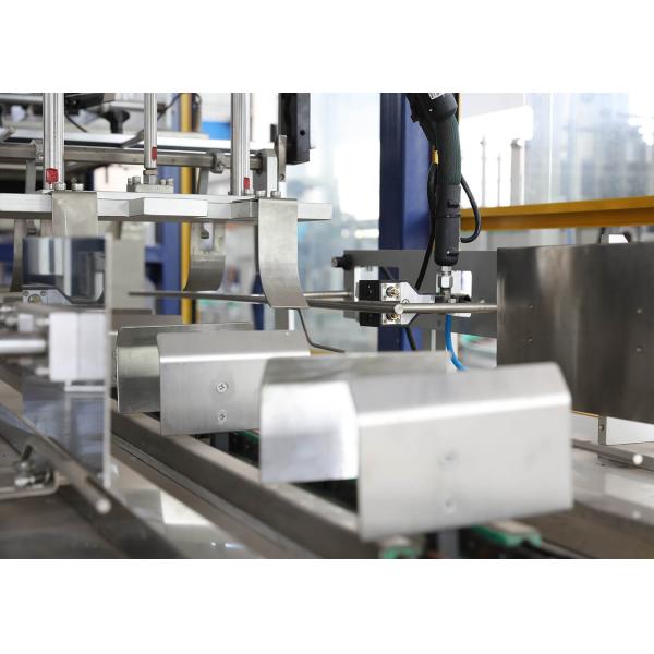PE Film 8-12 Packs / Minute Shrink Wrap Machine For Packaging Bottles