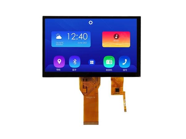 Quality 7.0inch 800X480 TFT LCD Modules With Capacitive Touch Panel 900 Nits for sale