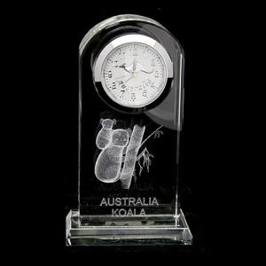 Buy cheap Fancy Crystal Watches Desk Watch Recognition Awards Logo Custiomized product