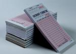 CT-S3616 Single part White US Guest Check with Sequential Numbering English and