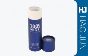 China Custom Printing Glossy Round Packaging Boxes , Cylinder Mailing Tubes For Sex Toy on sale