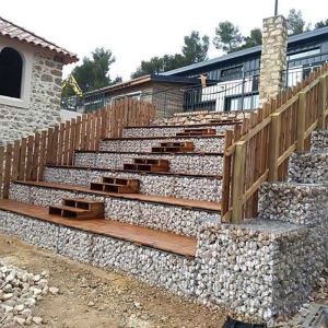 Buy cheap High Tensile Gabion Wall Fence Baskets Welded Retaining Systems product