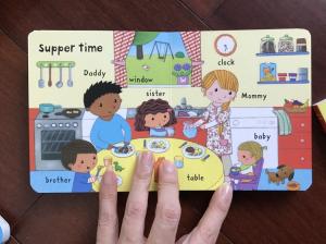 China Self Publish Custom Photo Baby Board Book Die Cut Hard Cover Binding OEM on sale