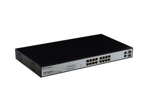 LCD Display 16 Port Ethernet Switch 10 100Mbps 2G TP / SFP AC 240V Accurate
