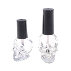 8ml Nail Empty Uv Gel Polish Bottles Container 1.45 Skull 3.7cm