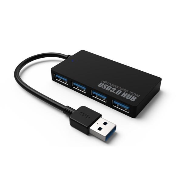 Quality Universal Data Transmission Four Port 12v Powered USB 3.0 Hub for sale