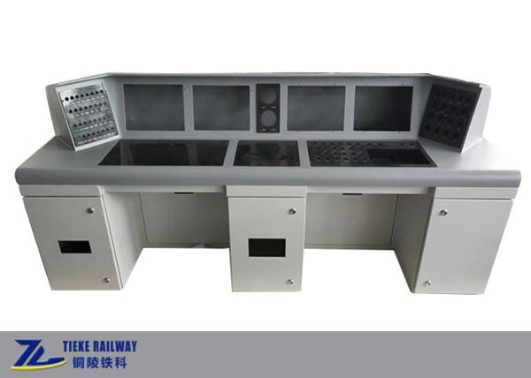 Quality Train Driver Console Train Driving Table Customized Shape Fiberglass for sale