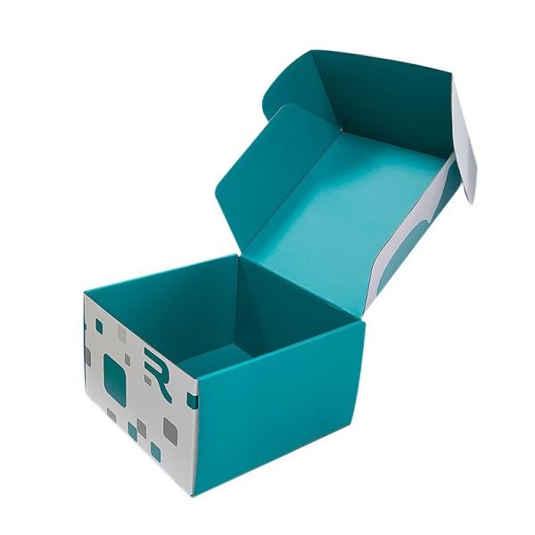 Quality Recyclable Mailer Shipping Boxes Flat Packed Kraft Corrugated Mailer Boxes for sale
