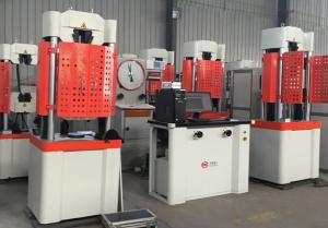 Buy cheap 2 Columns / 2 Screws Servo Hydraulic Testing Machine 1% Load Accuracy product