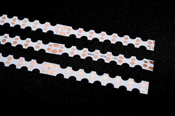 Customizable Double Sided Flexible PCB Board For LED S Type Lamp FPC With White