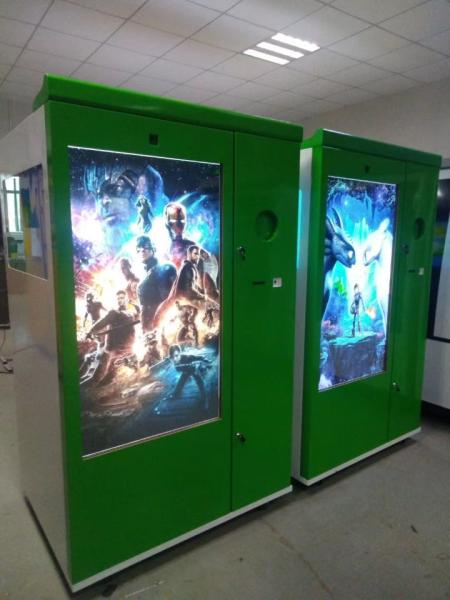Quality Supermarket RVM Glass Bottle Recycling Smart Reverse Vending Machine 50HZ for sale