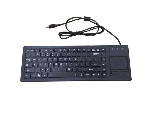 Quality Black ABS Industrial Keyboard Mouse 89 Keys With Dupont USB Scissor Switch for sale
