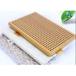 Buy cheap Anti Humidity Perforated Aluminium Facade Plate with Fluorocarbon Coating in 1220*2440 and 1000*2000 Sizes product
