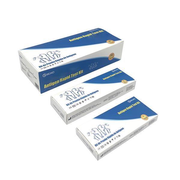 Home Antigen Sars Cov 2 Rapid Test Kit Nasal Swab / Throat Swab CE FDA