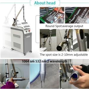 Buy cheap China Best Buy Cheap Price Q Switched Nd Yag Laser Tattoo Removal For Skin Clinics product