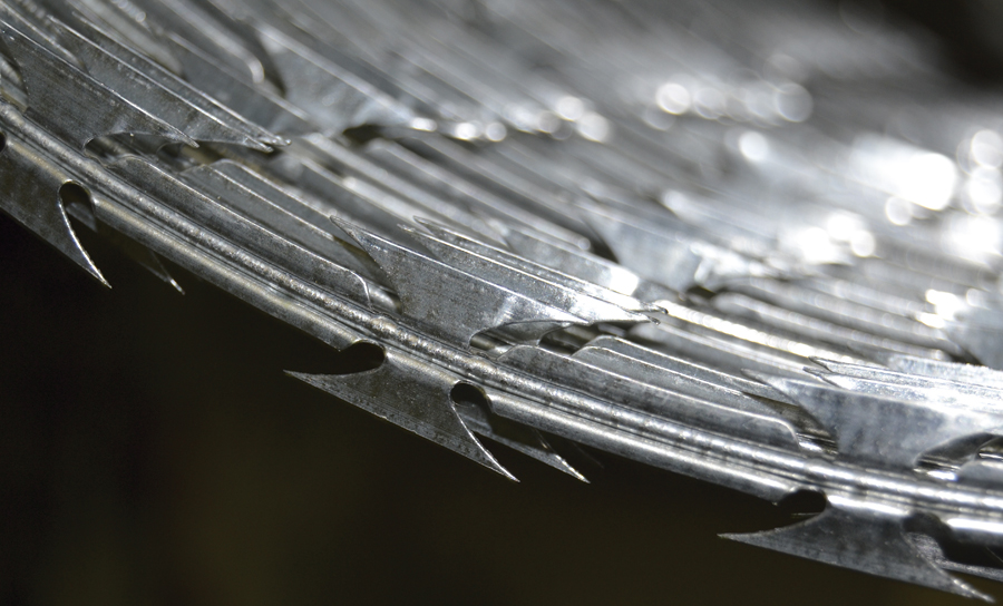 concertina razor wire mesh