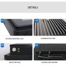 Custom Embedded LCD PC Touch Screen Display 10Watt High Brightness