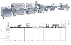 Automatic Capsule Tablet Counting Machine Bottling Production Line