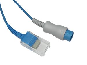 China 1m T5 T8 Mindray Spo2 Extension Cable For Medical Oxygen Probe on sale