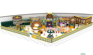 Customized Theme Ball Pool Slide Children Indoor Playground Soft Amusement Park
