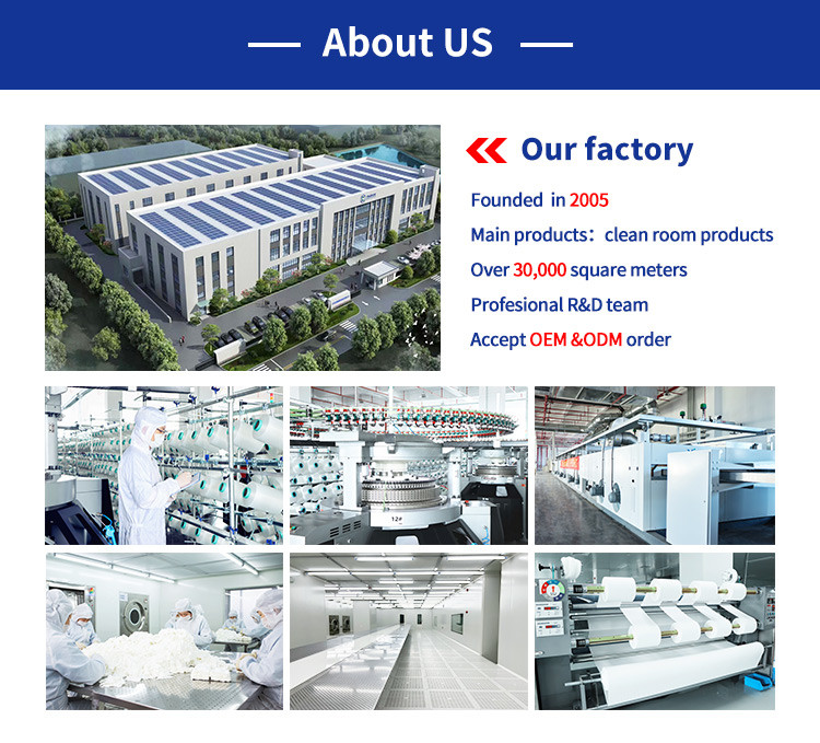 Clean Room Use Lint Free Floor Cleaning Replaceable Flat Square Anti-static Microfiber Mop ESD Cleanroom Mops